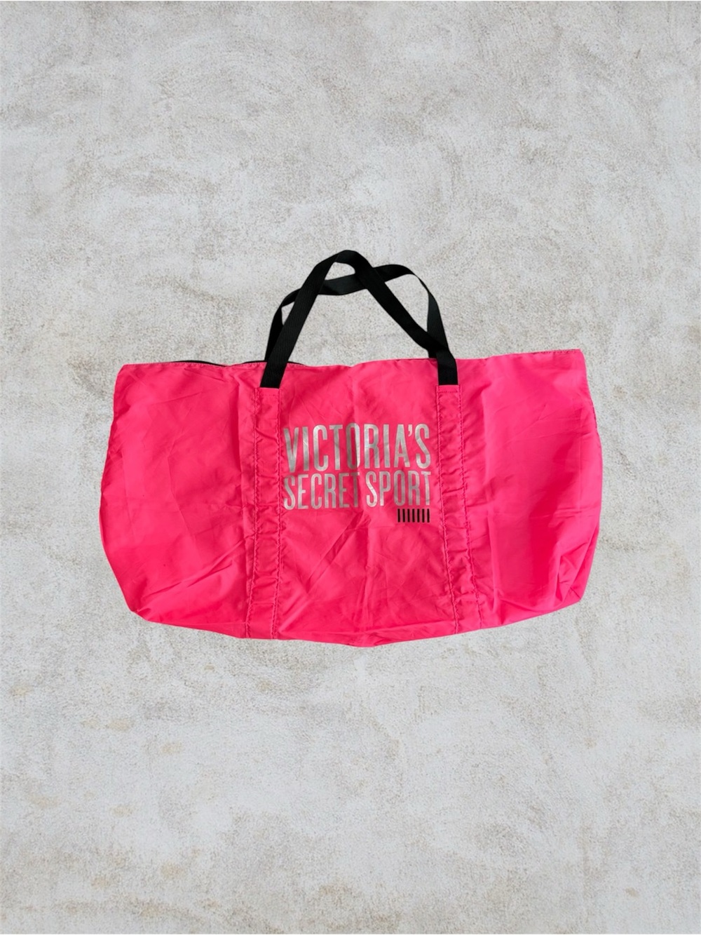 Victoria's Secret Pink Tote with Black Handles